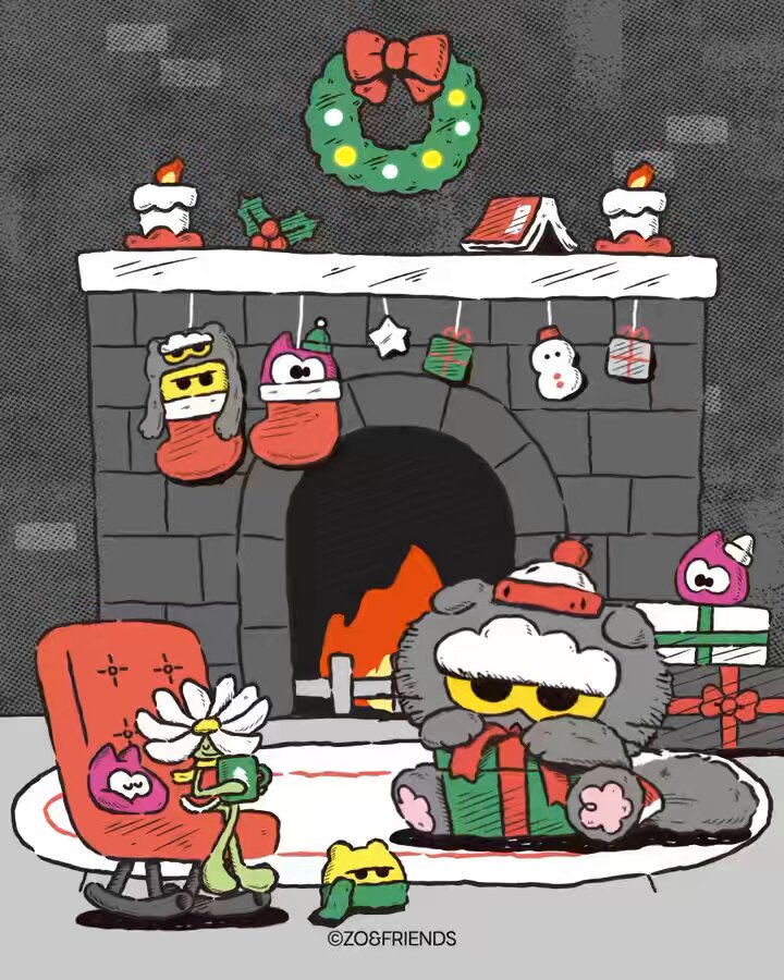 ⋆⋆⋆❄︎ 𝑾𝒊𝒔𝒉𝒊𝒏𝒈 𝒚𝒐𝒖 𝒂 𝒘𝒂𝒓𝒎 𝑪𝒉𝒓𝒊𝒔𝒕𝒎𝒂𝒔 ❄︎⋆⋆⋆ 𝑭𝒓𝒐𝒎 𝒉𝒆𝒓𝒆, 𝒁𝑶&amp;𝑭𝑹𝑰𝑬𝑵𝑫𝑺 #ZONFRIENDS #조앤프렌즈 #ZOA #조아 #ANNE #앤 #AKI #아기 #ZAKI #자기 #GDRAGON #GD #ZONFRIENDSPOPUP #조앤프렌즈팝업 #ZOAfulWinter