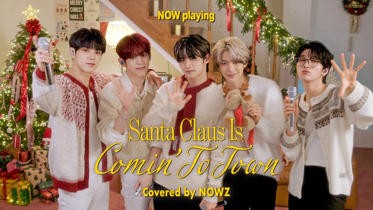 [📺] 'Santa Claus Is Comin' to Town - Mariah Carey' [NOW playing] | NOWZ (나우즈) 🔗 #NOWZ #나우즈 #NOW_playing #SantaClausIsComintoTown