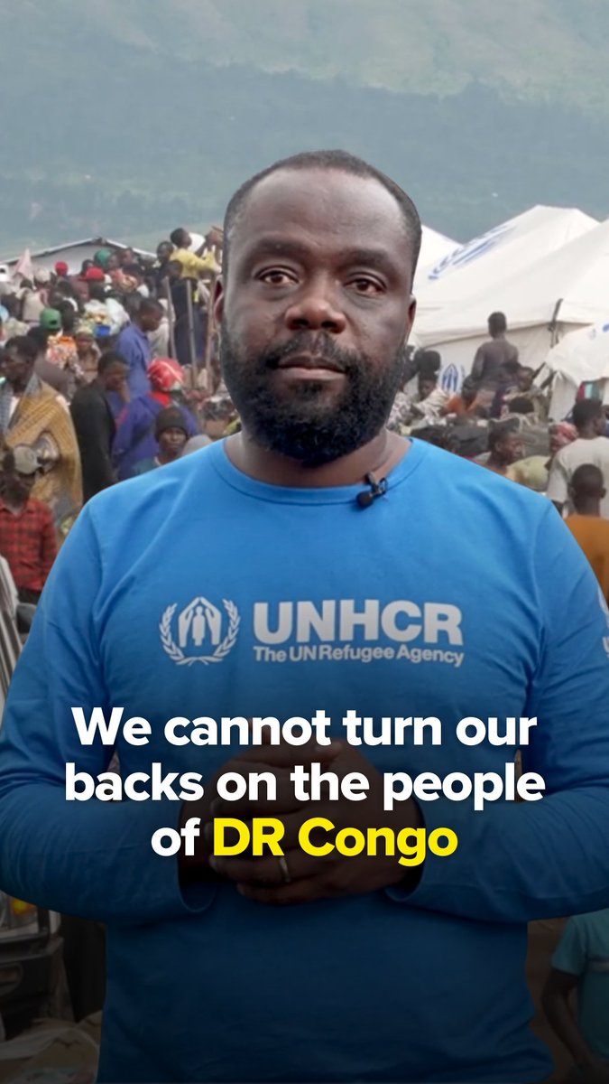 Not enough water. Not enough food. Not enough shelters. Not enough healthcare. Conditions for people who have fled the violence in eastern DR Congo are terrible. We cannot turn our backs on this crisis. Please help: