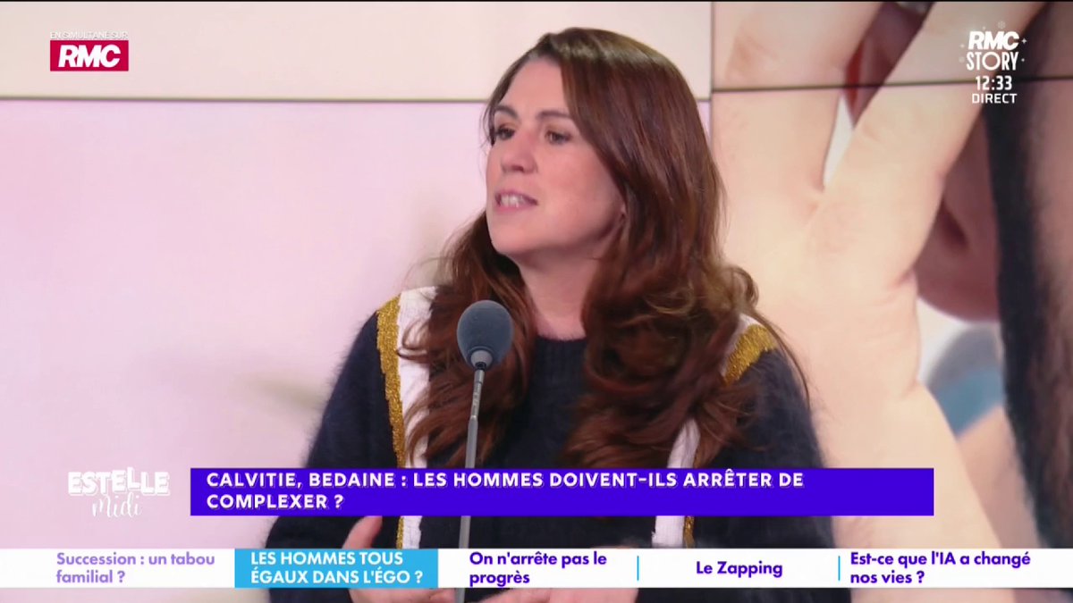 🚹 Les hommes doivent-ils arrêter de complexer ? 🎙️ Emmanuelle DANCOURT : "Non mais pardon mais ça m'énerve ! Je ne nie pas qu'ils aient des complexes alors que nous les femmes, on est sous des injonctions depuis toujours ! Ne comparez pas à ce qu'on vit nous !" #EstelleMidi