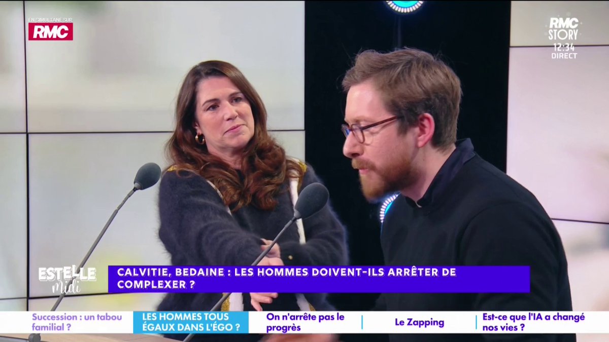 🎙️ Emmanuelle DANCOURT : "Je ne veux juste pas qu'on compare ce que vivent les femmes avec ce que vivent les hommes !" 🎙️ Pierre Rondeau : "C'est fou de vouloir opposer les diktats masculins et féminins ! Pourquoi les hommes n'auraient pas le droit de partager cette souffrance !"