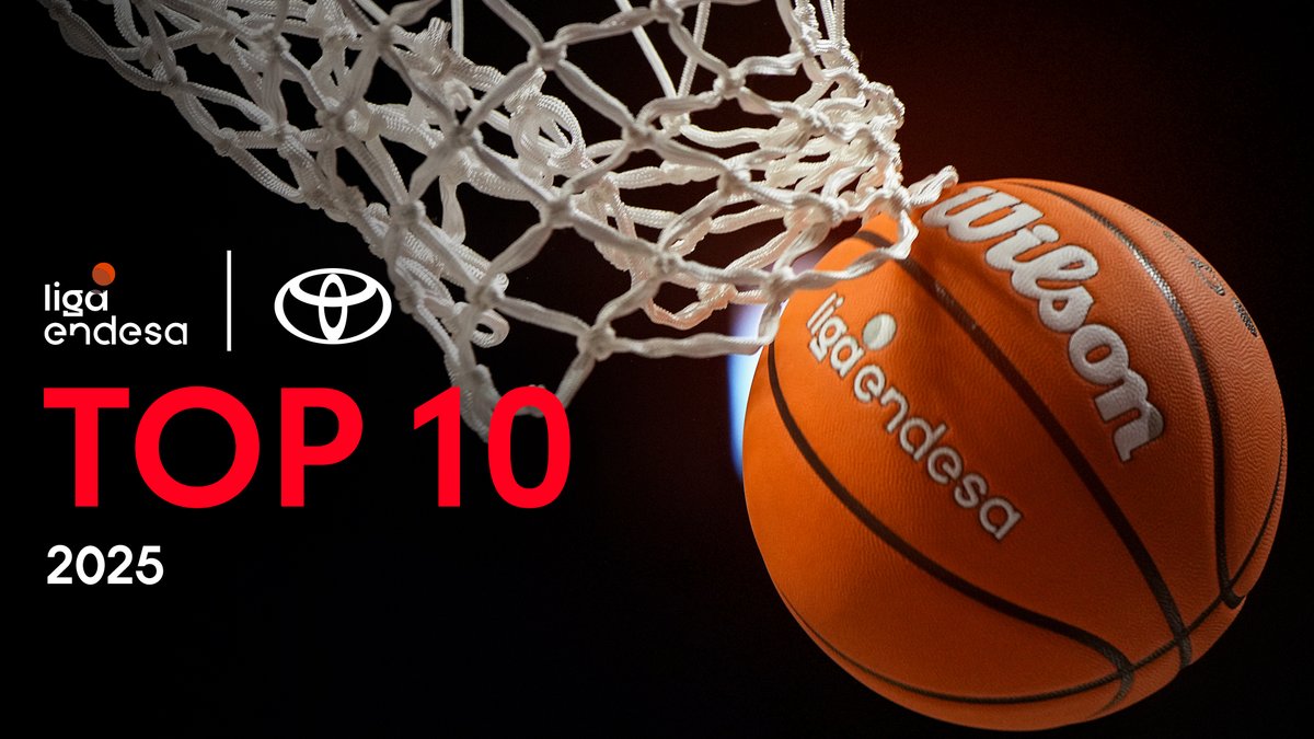 ¿Y este regalazo de #NavidadACB? 🎁 👀 La luz inunda el #Top10Toyota de 2025... ¡Estas son 𝙡𝙖𝙨 𝙢𝙚𝙟𝙤𝙧𝙚𝙨 𝙟𝙪𝙜𝙖𝙙𝙖𝙨 del 2025 en la #LigaEndesa! 😱 | Toyota España