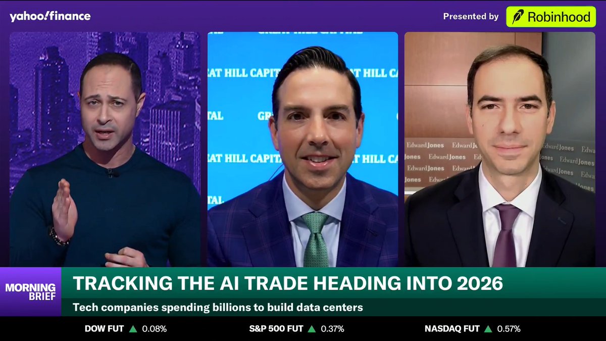 "The No. 1 performing AI stock for 2025 was not Nvidia,” Great Hill Capital chairman Thomas J. Hayes says. “It was Intel. Intel was up as of yesterday, 81.4% year to date.” Nvidia is only up 36%, "not bad, but less than half the returns of Intel," he added.