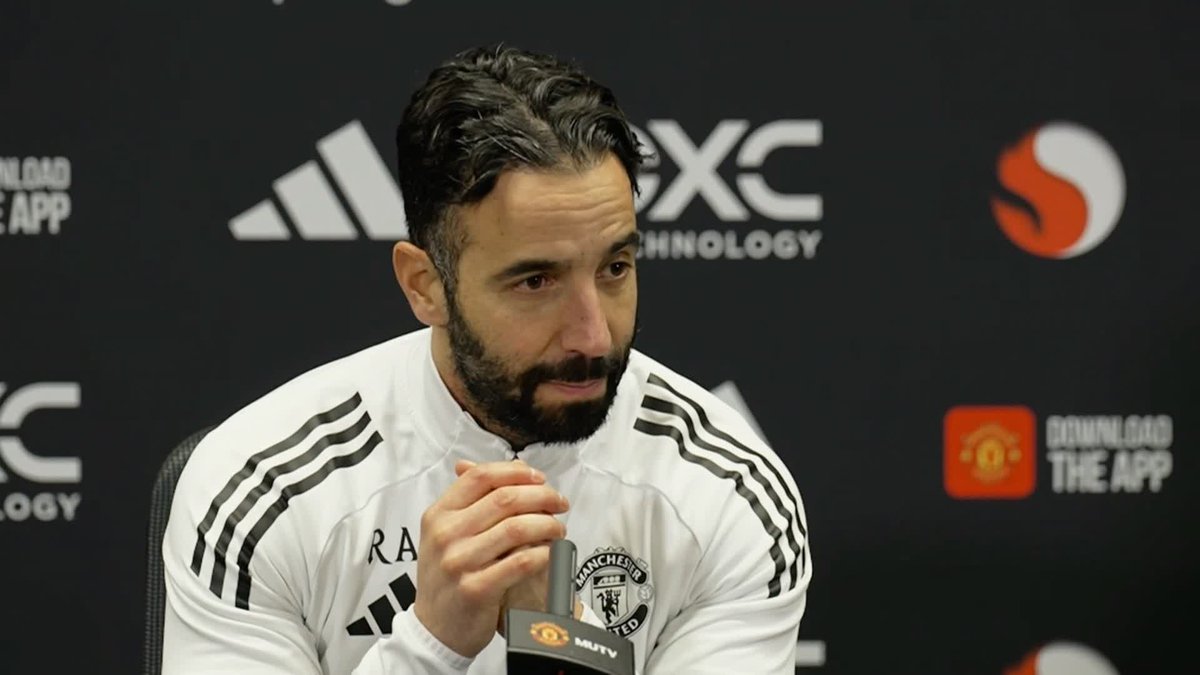 "I don't think it's going to take a lot of time" Ruben Amorim confirms that Bruno Fernandes and Kobbie Mainoo will both be out of the Boxing Day clash against Newcastle but is optimistic on the timeframe of their injuries 🔴