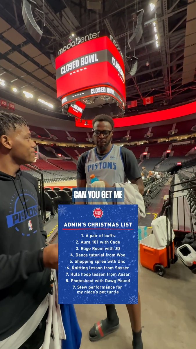 Heard we're making admin wish lists this year Detroit Lions 👀