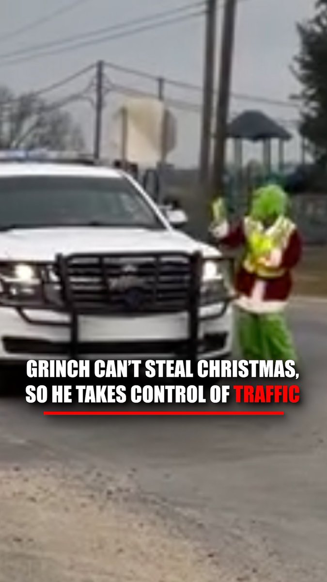 HOLIDAY HIJINKS: ’Twas the night before Christmas, and all through the town, the Grinch stole the stoplights and shut traffic DOWN. No sleighs could move forward, no cars could advance, just horns, red lights, and drivers stuck in a festive slow dance.