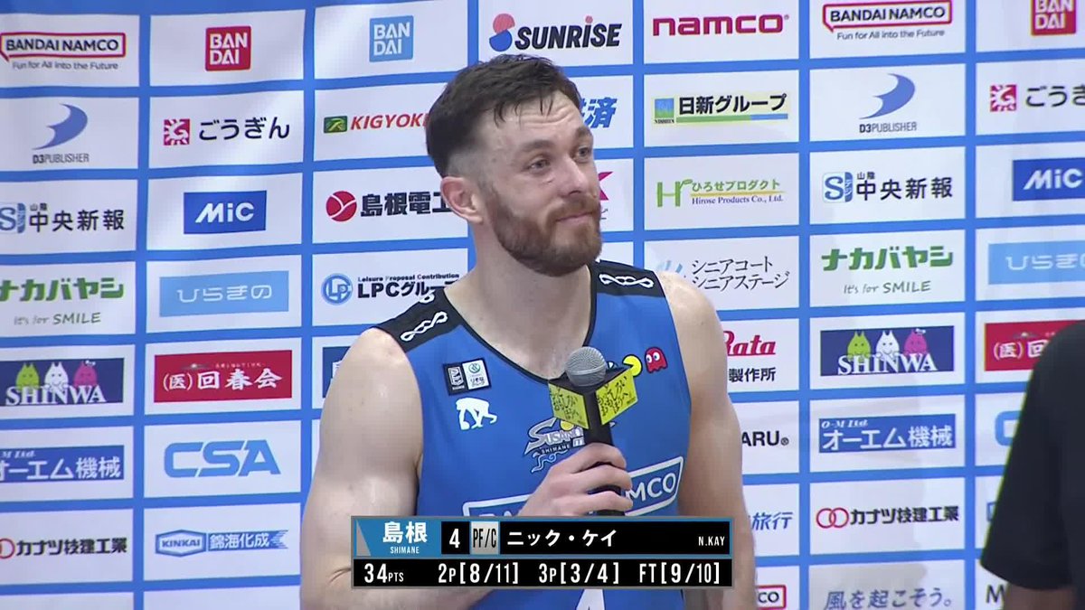 首位・長崎相手に勝利🔥 MVPのキャプテンからサンタを超える"神"コメント🥹 #ニック・ケイ 📡見逃し配信はこちらから🏀 #島根スサノオマジック #MerryChristmas