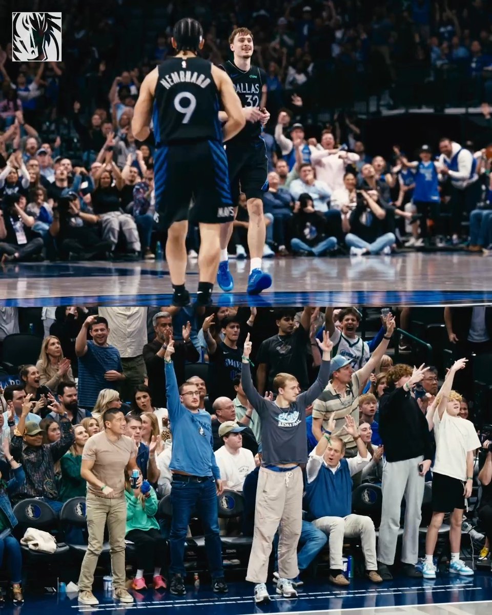 All three Flaggs on the court. Just like old times 🔥 #MFFL