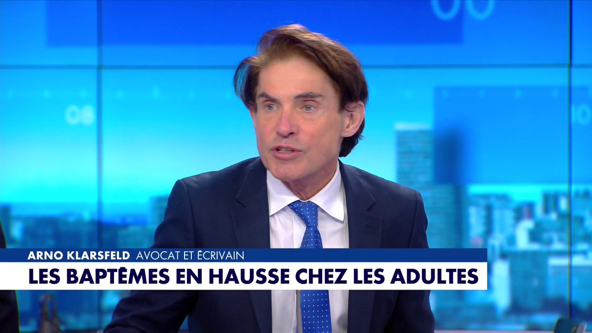 Arno Klarsfeld : «Ne pas mettre l'héritage chrétien dans la Constitution européenne a été une faute», dans #Punchline