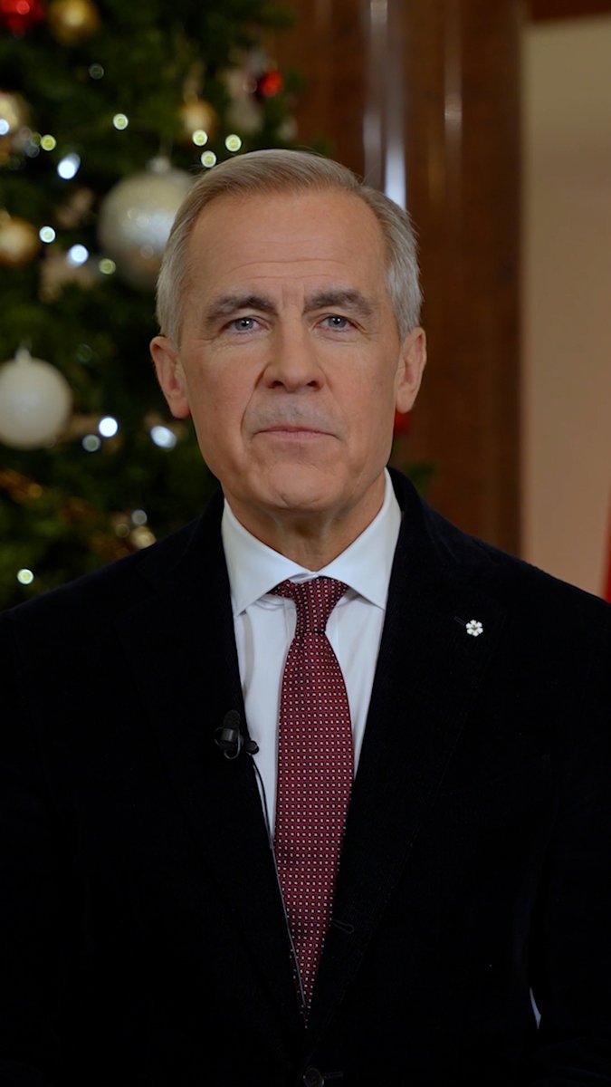 The holiday season is a time to rest, reconnect, and celebrate with the people that you love the most. Prime Minister Carney wishes everyone a #MerryChristmas: