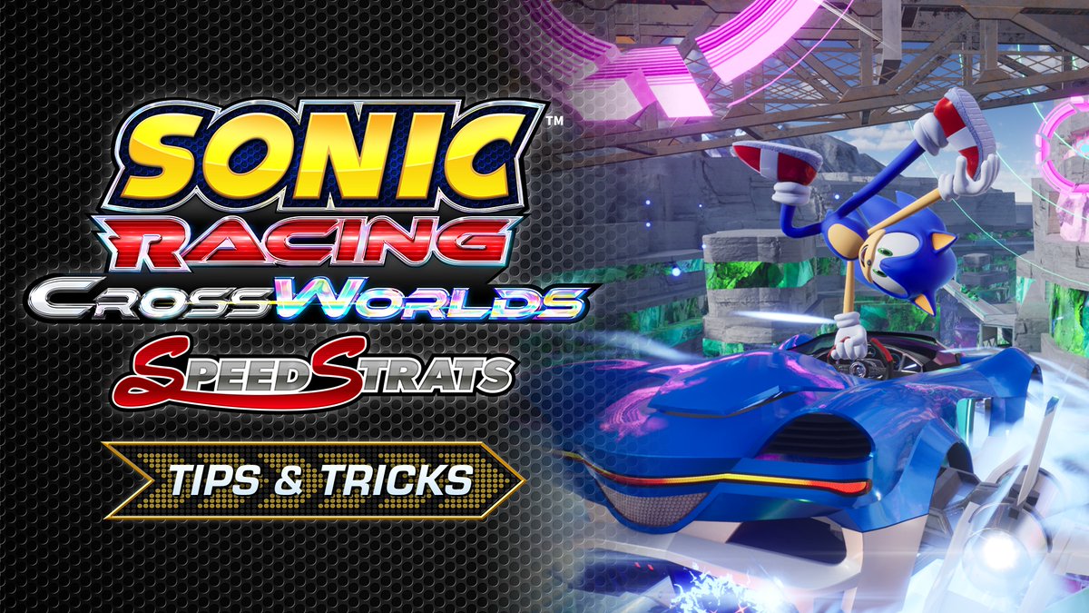 Ready to level up your racing in Sonic Racing: CrossWorlds? Check out some tips straight from the pros in Speed Strats! Sonic Racing: CrossWorlds is on sale now: