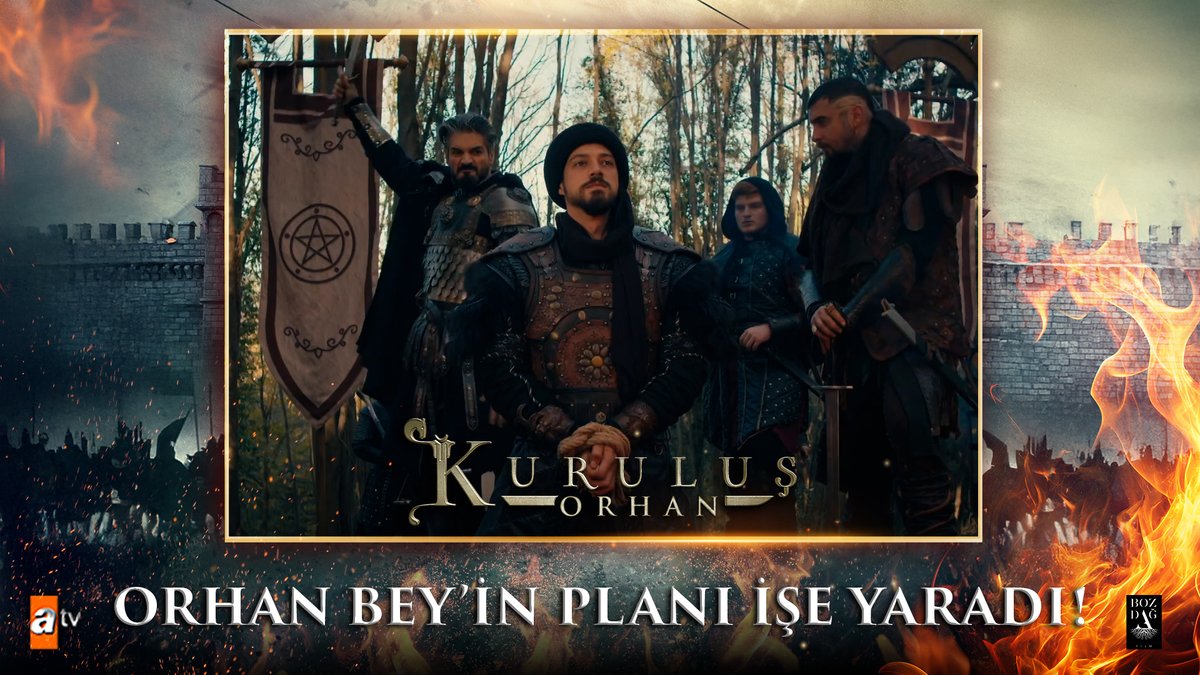 Orhan Bey, Mabed Şövalyeleri’ni tuzağa düşürdü! #KuruluşOrhan atv Bozdağ Film