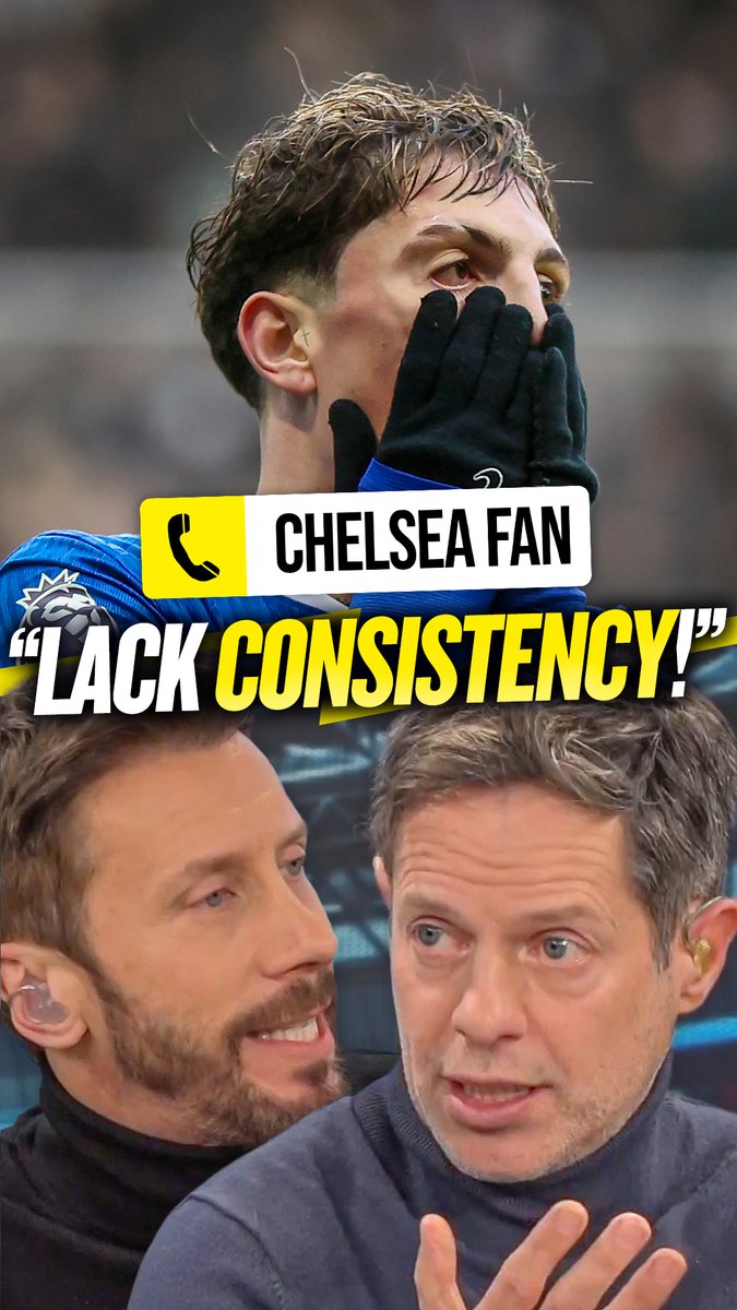 👀"Lack consistency!" 🧔‍♂️"You need the experience!" Sam Matterface and Scott Minto speak to a Chelsea fan who gives his take on Chelsea's title chances over the next couple of seasons.