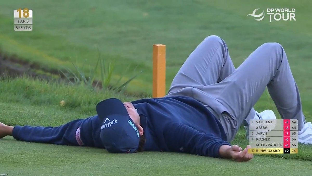 A shot so lucky that even Rasmus couldn't believe it 😅