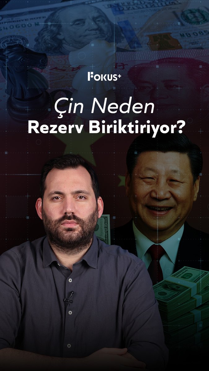 ➕ Dünya ekonomisi bir satranç tahtasıysa Çin o tahtadaki en güçlü taşa sahip: Trilyonlarca dolar rezerv. ▪️ Peki 3 trilyon 346 milyar dolarlık dev döviz rezervinin arkasındaki gerçek plan ne?