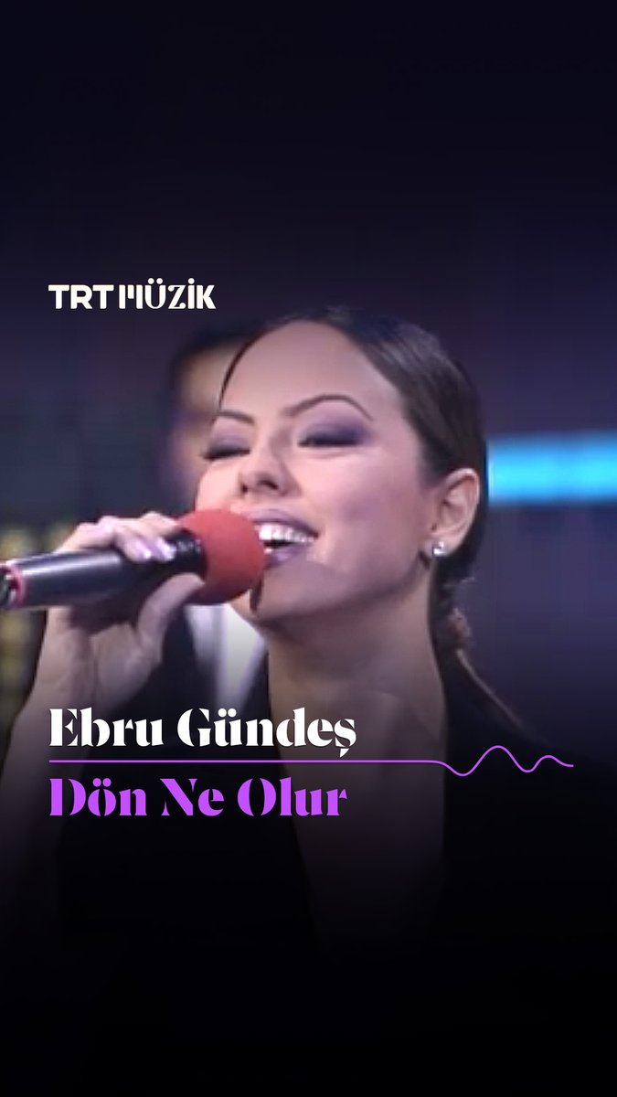 "Sen gittiğinde gözüm arkada kaldı" 🥀 Ebru Gündeş, "Dön Ne Olur" şarkısını TRT ekranlarında seslendiriyor.