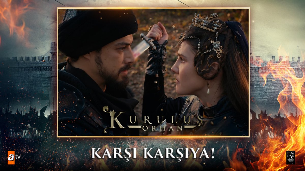 Prenses Asporça, kendini Mabed Şövalyeleri’nden kurtaran Orhan Bey’e hançer çekti! #KuruluşOrhan atv Bozdağ Film