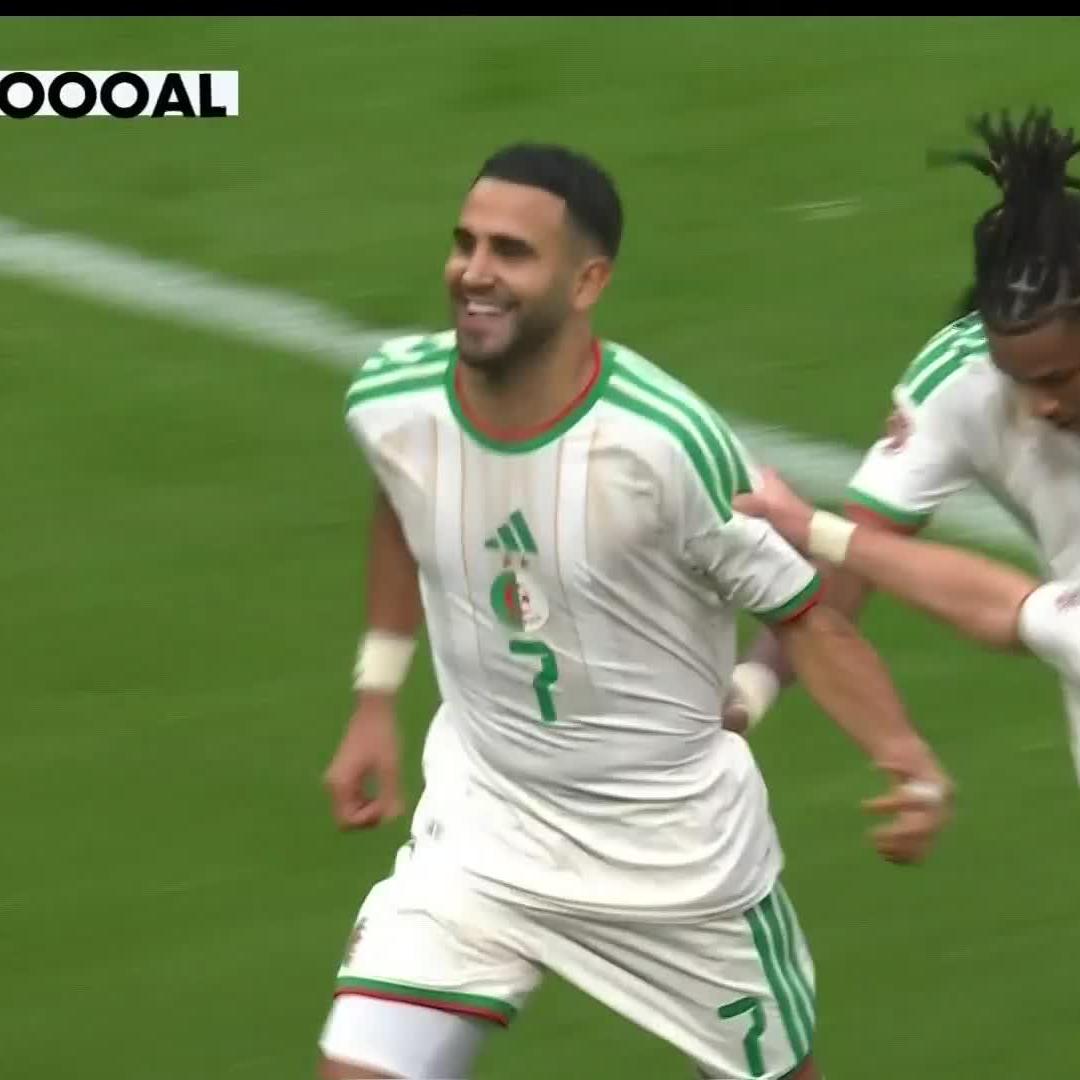 A brace for the captain 🇩🇿 Riyad Mahrez leads from the front for Algeria