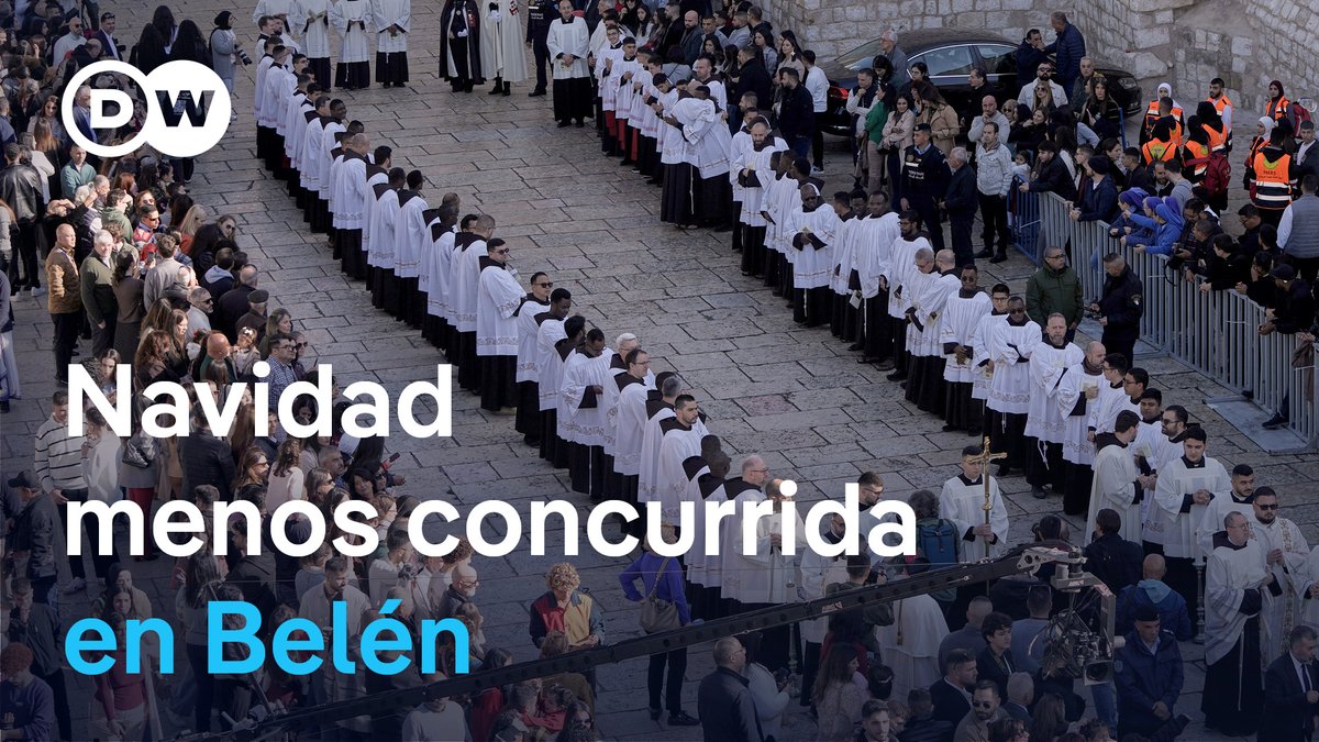 La Navidad vuelve a Belén tras el cese de hostilidades en Gaza En Belén, en la Cisjordania ocupada, los cristianos volvieron a celebrar la Navidad por primera vez desde el inicio de la guerra en Gaza hace dos años. La ciudad es lugar de referencia espiritual para judíos, cristianos y musulmanes. Para la tradición cristiana es el lugar de nacimiento de Jesús, y este es el momento de celebrarlo. Pero el regreso de los festejos contrasta con una presencia turística muy inferior a la de los años previos al conflicto, en una economía directamente ligada al peregrinaje religioso.