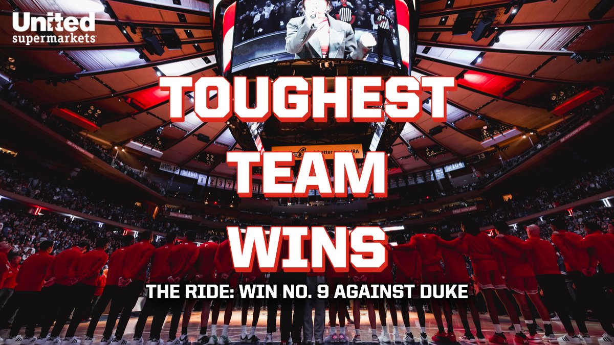 Allow us to re-introduce ourselves 👊 Ŧhe Ride: Never Doubt the Underdog. #TTW | United Supermarkets