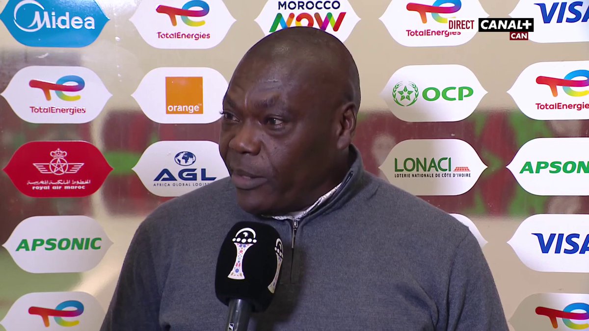 #CANALPLUSCAN 🌍 : Le coach David Pagou se projette déjà sur le choc contre la Côte d'Ivoire dimanche 💥 "C'est une motivation supplémentaire de jouer contre le champion en titre" 🎙️