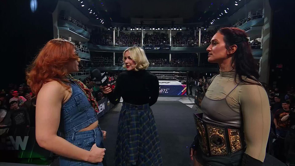 "The last time I hit you with this, you didn't get back up!" - JAMIE HAYTER Watch #AEWDynamite on TBS &amp; HBO Max