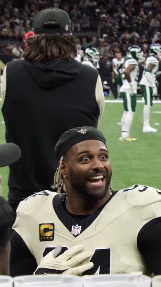 "Buy one get one free" 😂 (via NFL Films) New Orleans Saints | Cam Jordan