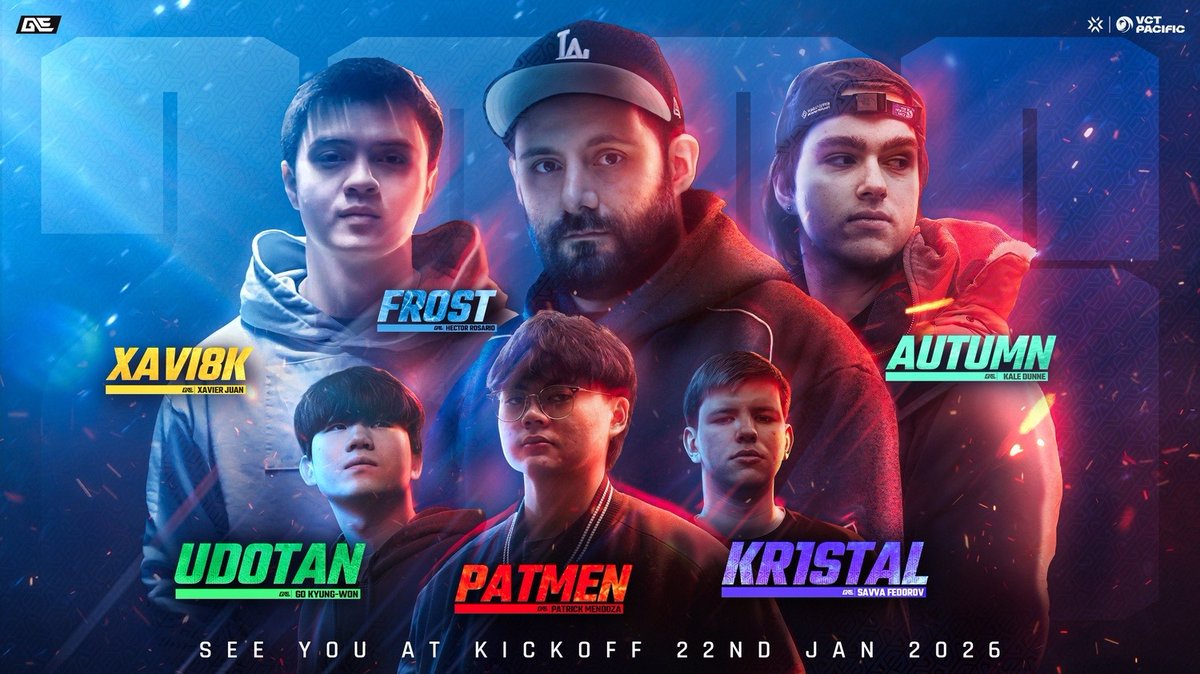 Global Esports VCT Roster Announcement 2026 #GEFighting #VCTPacific