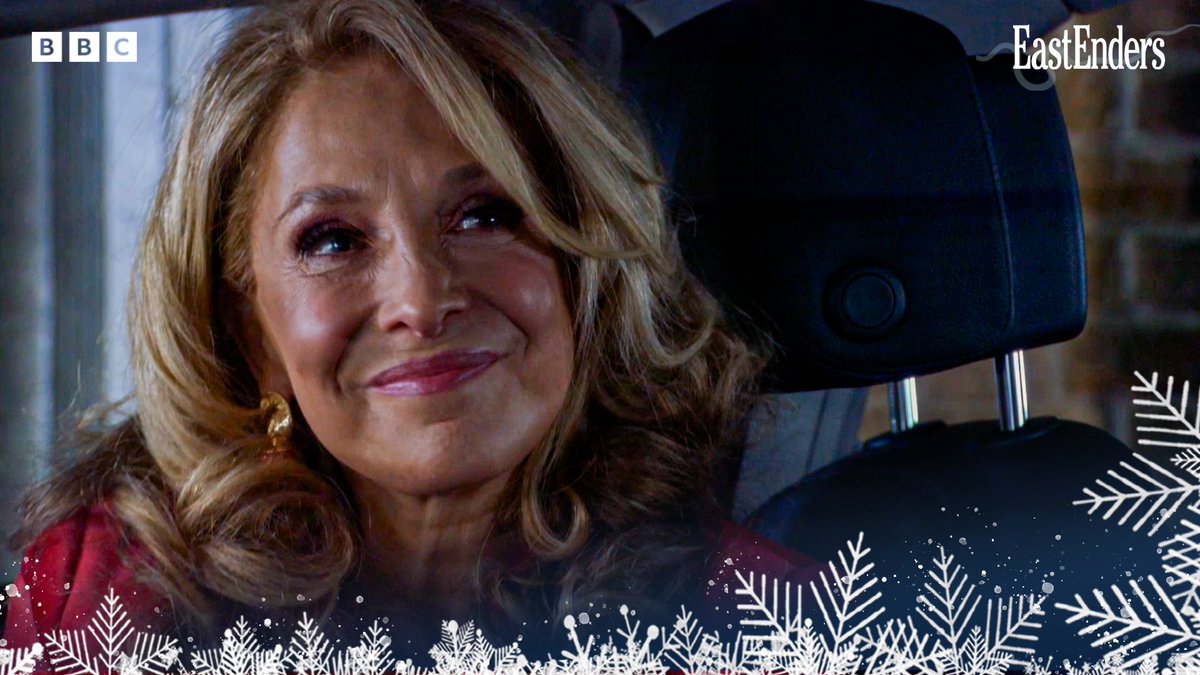 Christmas day has arrived but so has Chrissie Watts, ready to unwrap chaos on The Square. #EastEnders, tonight at 7:45pm &amp; 9:45pm on BBC One and on BBC iPlayer.