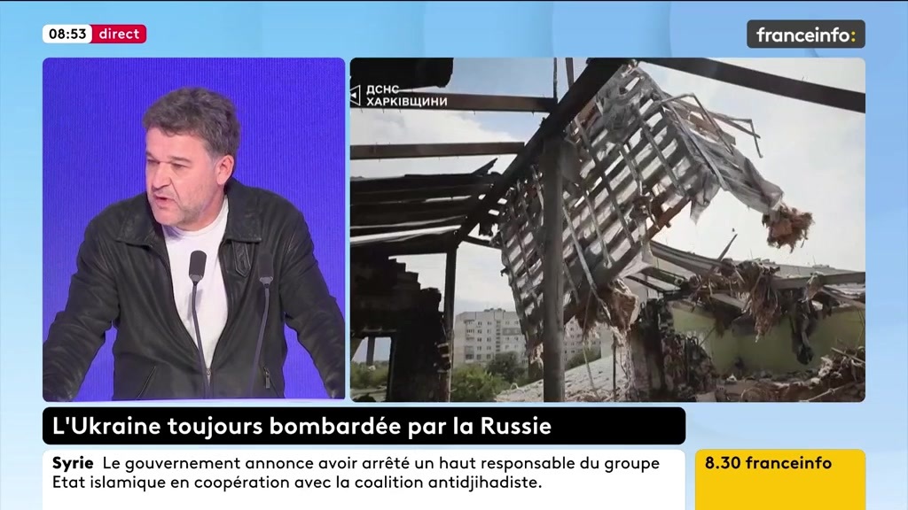 🔴 L'Ukraine toujours bombardée par la Russie ➡️ "Le fait de pouvoir être en permanence touché, à l'échelle du territoire, par les missiles russes crée aussi des conditions d'insécurité, mais le travail des humanitaires est tout à fait possible [...]", dit Jean-François Corty