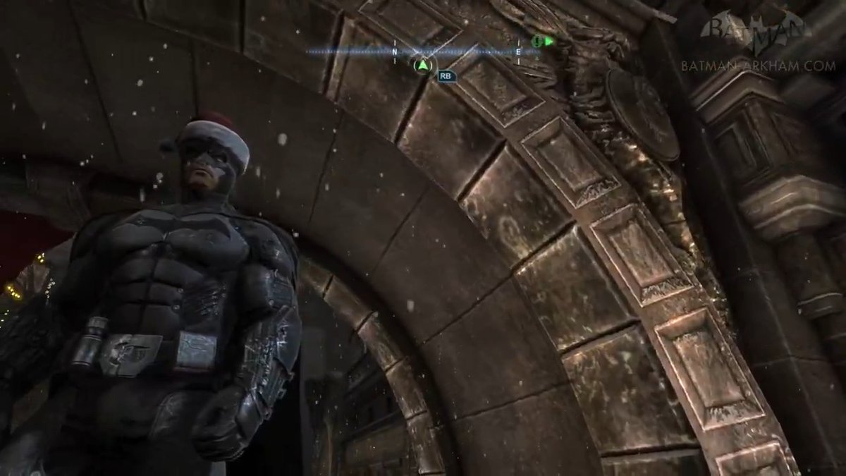 Alfred said it first. Merry Christmas! If you are in Arkham Origins right now, you are doing it right.