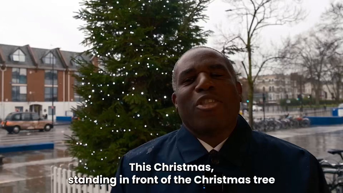 Merry Christmas to one and all. This is a time for community and togetherness. This year, I want to thank the community centres, the social enterprises, the Spurs Foundation and Seven Sisters Market - all at the heart of Tottenham - for the work they do throughout the year.