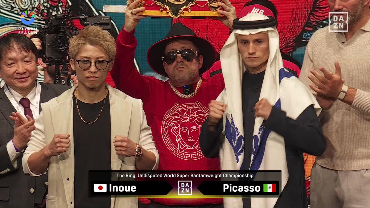 井上尚弥×アラン・ピカソ フェイスオフ!