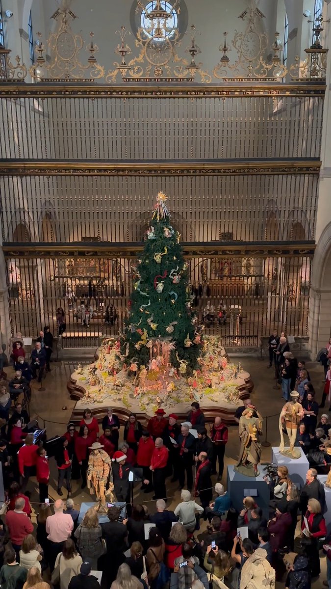 A very Merry Christmas to all, courtesy of the Filomen M. D’Agostino School of Music performing "Rudolph the Red-Nosed Reindeer" from the Medieval Art galleries. 🎄 🎶 The FMDG Music School is a thriving music education community serving people of all ages with vision loss. Since 2018, The Met Cloisters and The Met Fifth Avenue have been official caroling stops for the school. #MetAccess Wishing all a warm holiday. ❤️