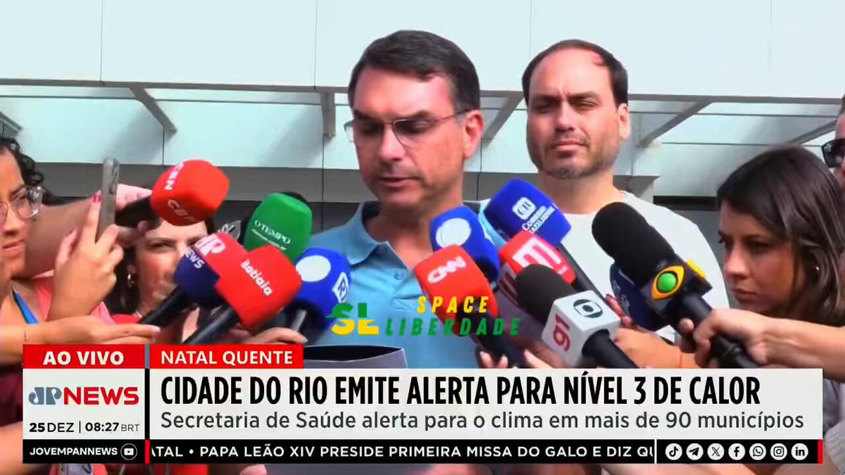 🚨URGENTE - Flávio lê carta assinada por Bolsonaro, onde ele indica seu filho para a presidência da república “Diante desse cenário de injustiça, tomo a decisão de indicar o Flávio Bolsonaro como pré-candidato a presidência da república em 2026”