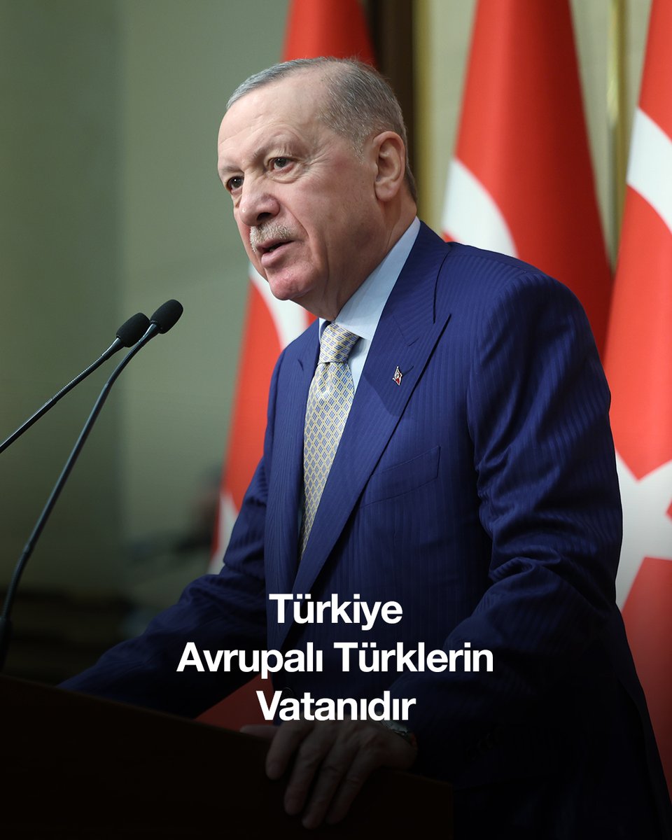 Avrupalı Türkler, bu vatanın özbeöz evlatlarıdır.