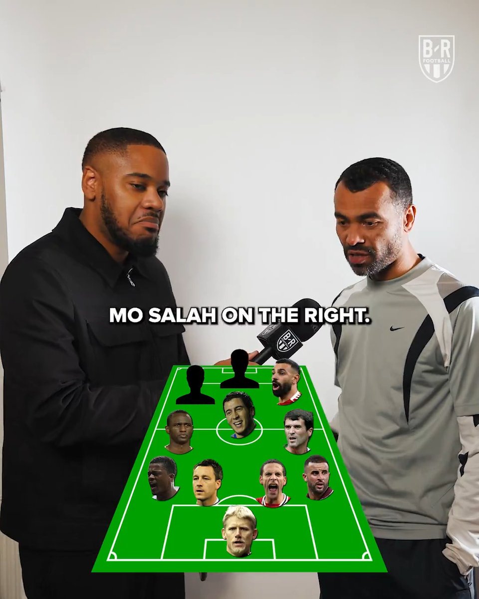 Ashley Cole’s classic Premier League XI is elite 😮‍💨
