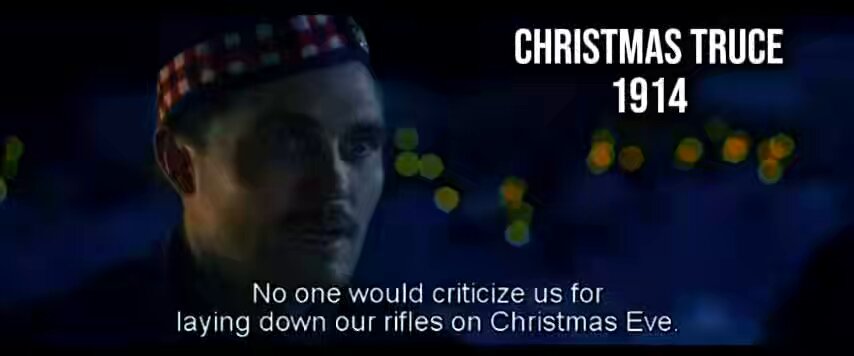 🔥🎄 ONLY ONE TIME IN HUMAN HISTORY HAS A MASS SPONTANEOUS TRUCE OCCURRED DURING A MAJOR WAR & IT WAS DONE IN THE NAME OF CHRISTIANITY DURING WWI. On Christmas Day 1914 in the middle of the bloodiest war the world had ever seen…something utterly IMPOSSIBLE HAPPENED. Tens of thousands of British and German soldiers ….about roughly 100K climbed out of their muddy trenches…MET IN NO MANS LAND & shook hands…sang Christmas carols together…exchanged gift…buried their dead side by side & and even played soccer. NOBODY GAVE THE ORDER..it was just their SHARED CHRISTIAN BELIEFS. No coordination. Just ordinary men. It never happened before. It never happened again. Let’s remember that those Europeans nations were fighting to secure their borders and WITH INTENSE PRIDE & NATIONALISM. Now they have been INVADED BY THE ENEMY who do not share their Christian values and it has been FACILITATED BY THEIR BOUGHT AND PAID FOR POLITICIANS. Their ancestors would be APPALLED.