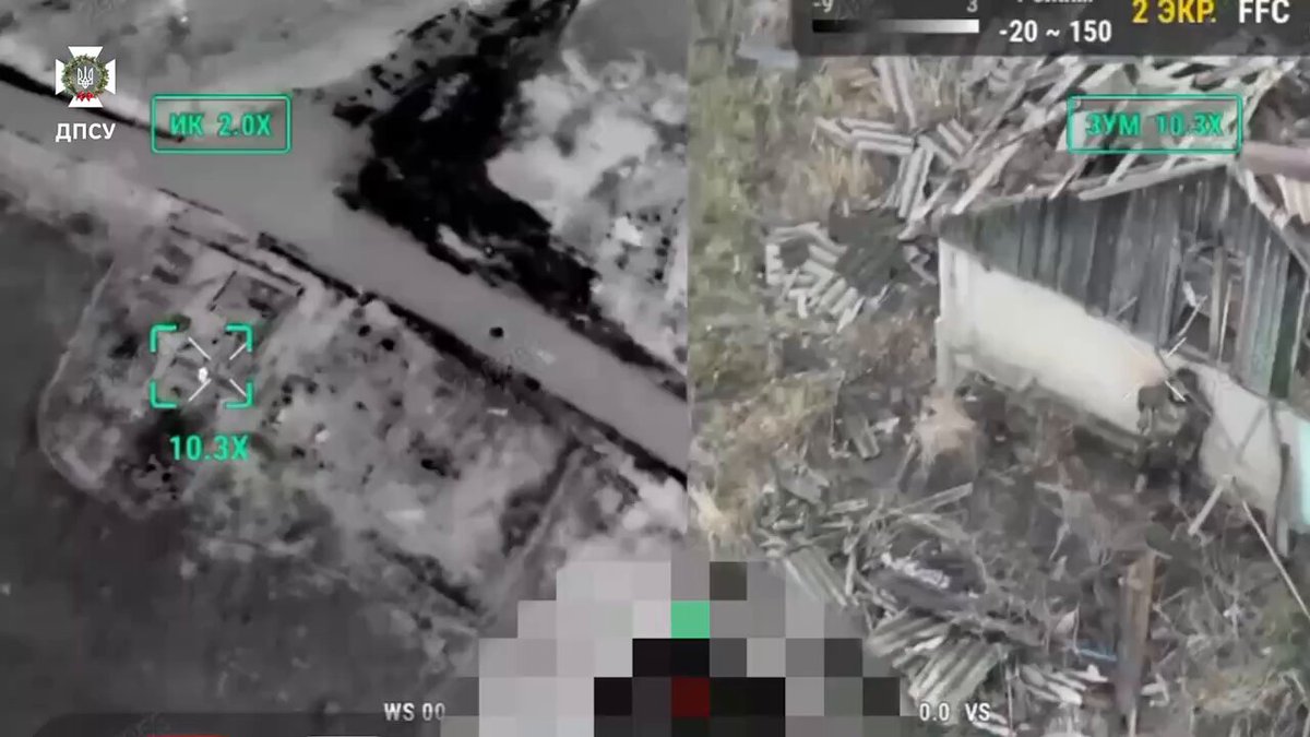 Ukraine’s Phoenix Unmanned Systems Regiment repelled a combined Russian assault on the Toretsk axis. Border Guard drone pilots destroyed a Russian tank and a motorcycle assault group.