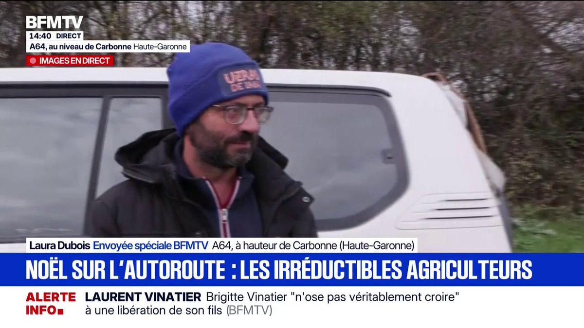 🇫🇷 COLÈRE AGRICOLE : "Il ne faut pas lâcher": les agriculteurs toujours en place dans le Sud-Ouest Un ♥️ si tu soutiens les agriculteurs Pour suivre l’actualité, suivez nous ‼️