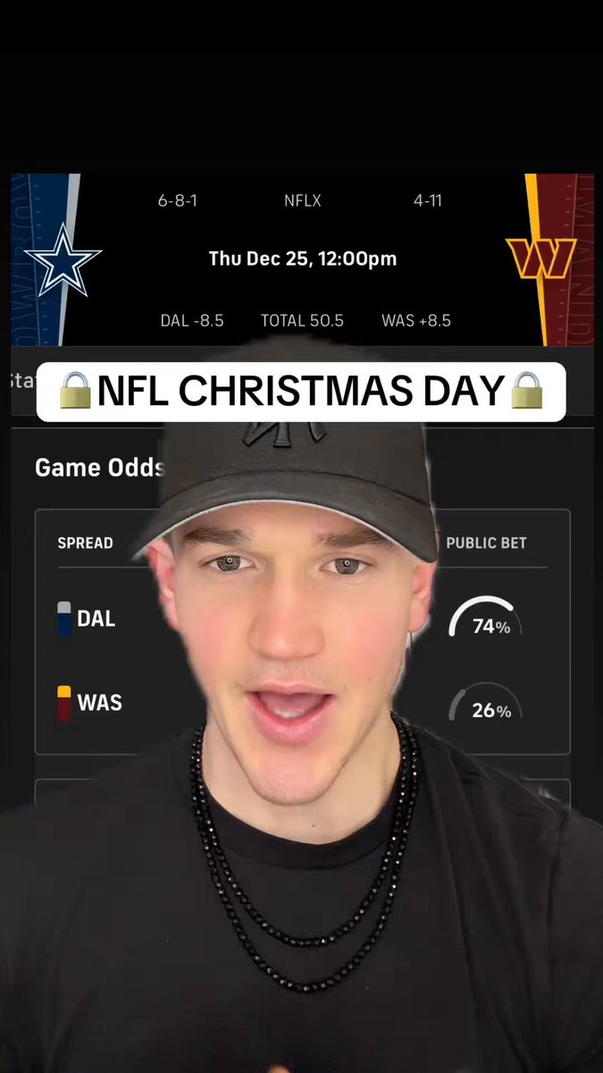 🏈 Cowboys vs Commanders 🏈 🔒 Lock of the Day 🔒