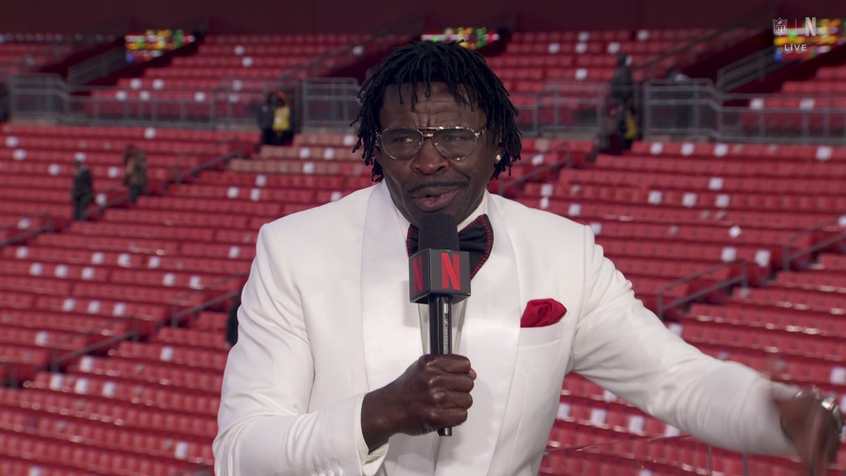 Michael Irvin: "We didn't have Christmas growing up, we was too poor." 😭 NFL Christmas Gameday is kicking off NOW live on Netflix!