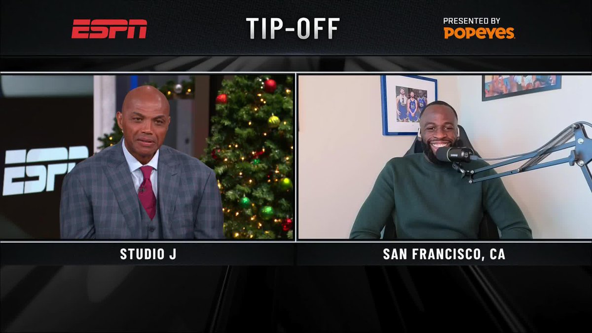 "One thing I can appreciate about him is that he does it on both ends of the floor. ... Dallas got a bright future with Cooper Flagg." Draymond with high praise for Flagg ahead of today’s #NBAXmas matchup 🎄