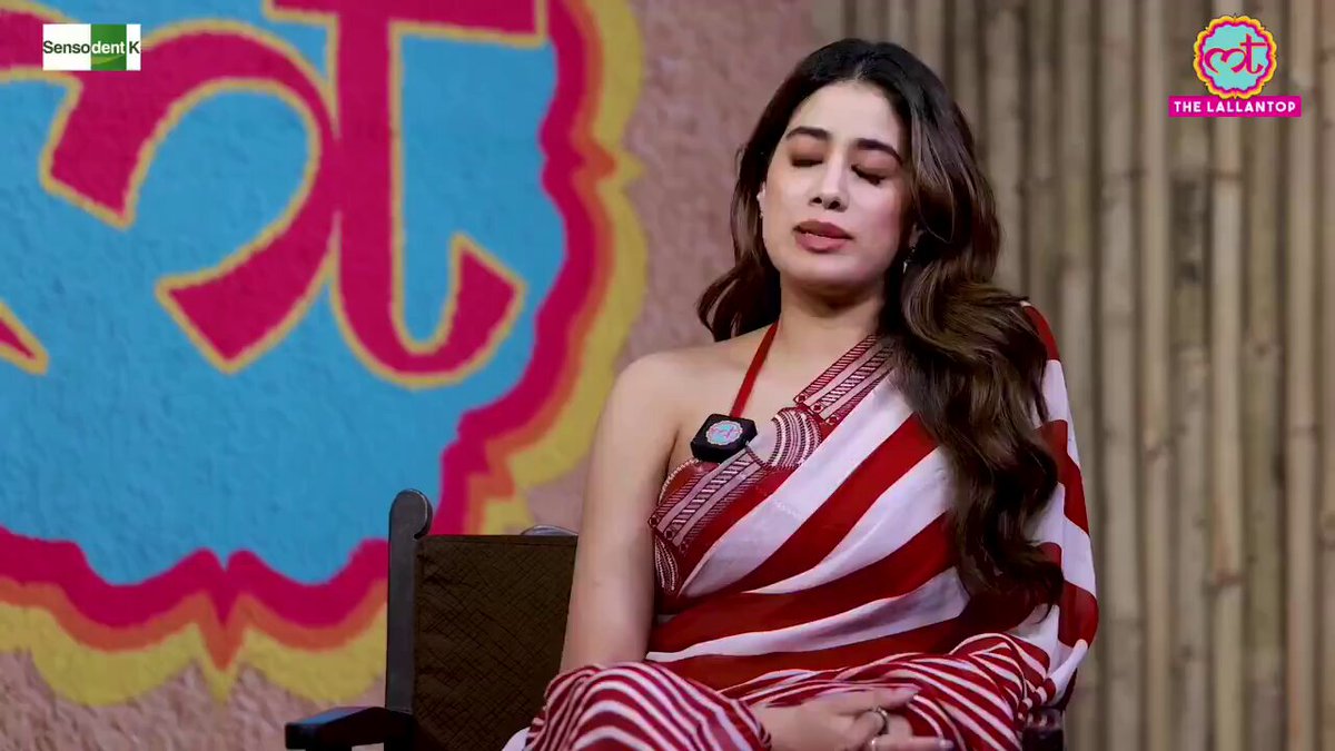 THIS IS AMAZING 🚨🔥 Janhvi Kapoor : Mahatma Gandhi and Dr Ambedkar have helped our society a lot "I would like more debates and talks about these great leaders" Meanwhile, some people are removing name of Gandhi from MGNREGA 🤦‍♂️