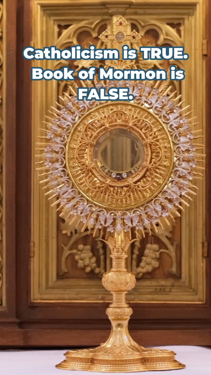 If Catholicism is true, then the Book of Mormon is false. Watch my recent discussion on this very topic: