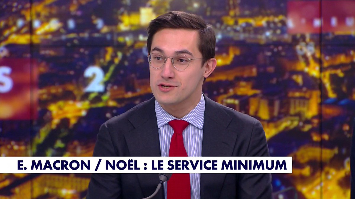 Jules Torres analyse le court message de Noël d'Emmanuel Macron aux Français, estimant qu'il s'agit d'un «service minimum», dans #HDPros2