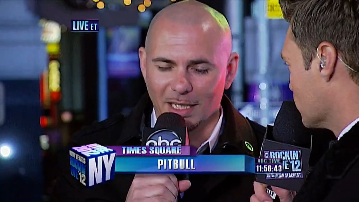 We're bringin' it, we're bringin' it, we're bringin' it back to Pitbull, ringin’ in 2012 with us 🪩 He's BACK performing on this year's #RockinEve! Tune in on New Year's Eve!