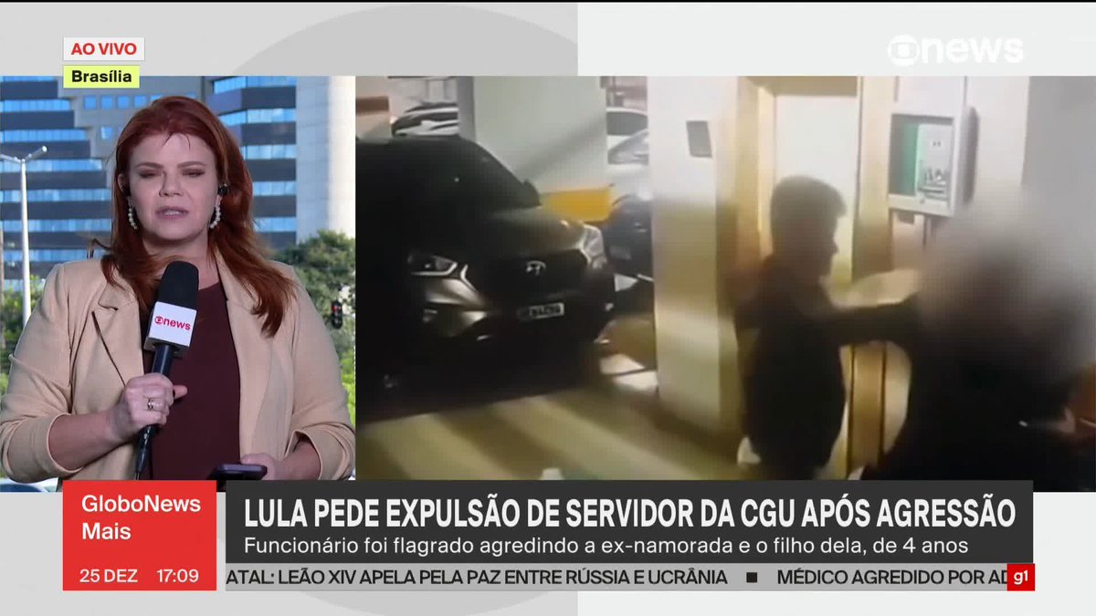 Lula determina expulsão de servidor da CGU após agressão contra mulher e criança no DF. Presidente classificou caso como “inadmissível” e pediu abertura imediata de processo interno. #GloboNewsMais ➡ Assista à #GloboNews: