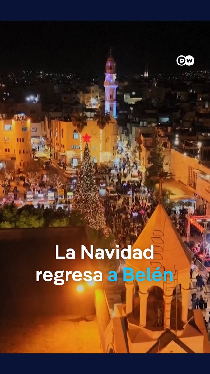 Belén vuelve a celebrar Navidad tras dos años de guerra en Gaza Belén volvió a tener este 24 de diciembre de 2025 una Navidad festiva tras dos años ensombrecidos por la guerra en la Franja de Gaza. En la ciudad donde la Biblia afirma que nació Jesucristo, las celebraciones navideñas de los dos últimos años estuvieron opacadas por el devastador conflicto en Gaza, desencadenado por el ataque sin precedentes contra Israel del movimiento islamista palestino Hamás el 7 de octubre de 2023.