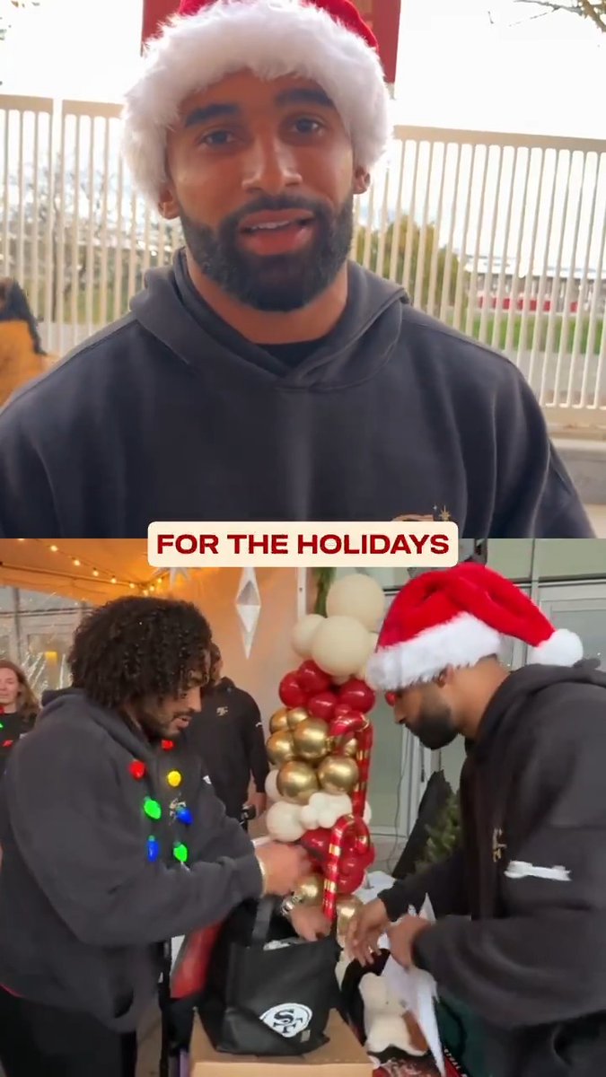 Our WPMOY Curtis Robinson spreading some holiday joy ✨ @nationwide | #WPMOYChallenge